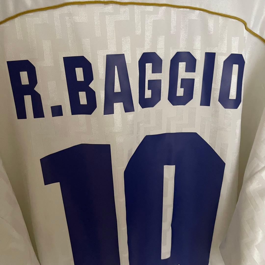 イタリア代表1994年awayロベルト・バッジョ　サッカーユニフォーム　NIKE
