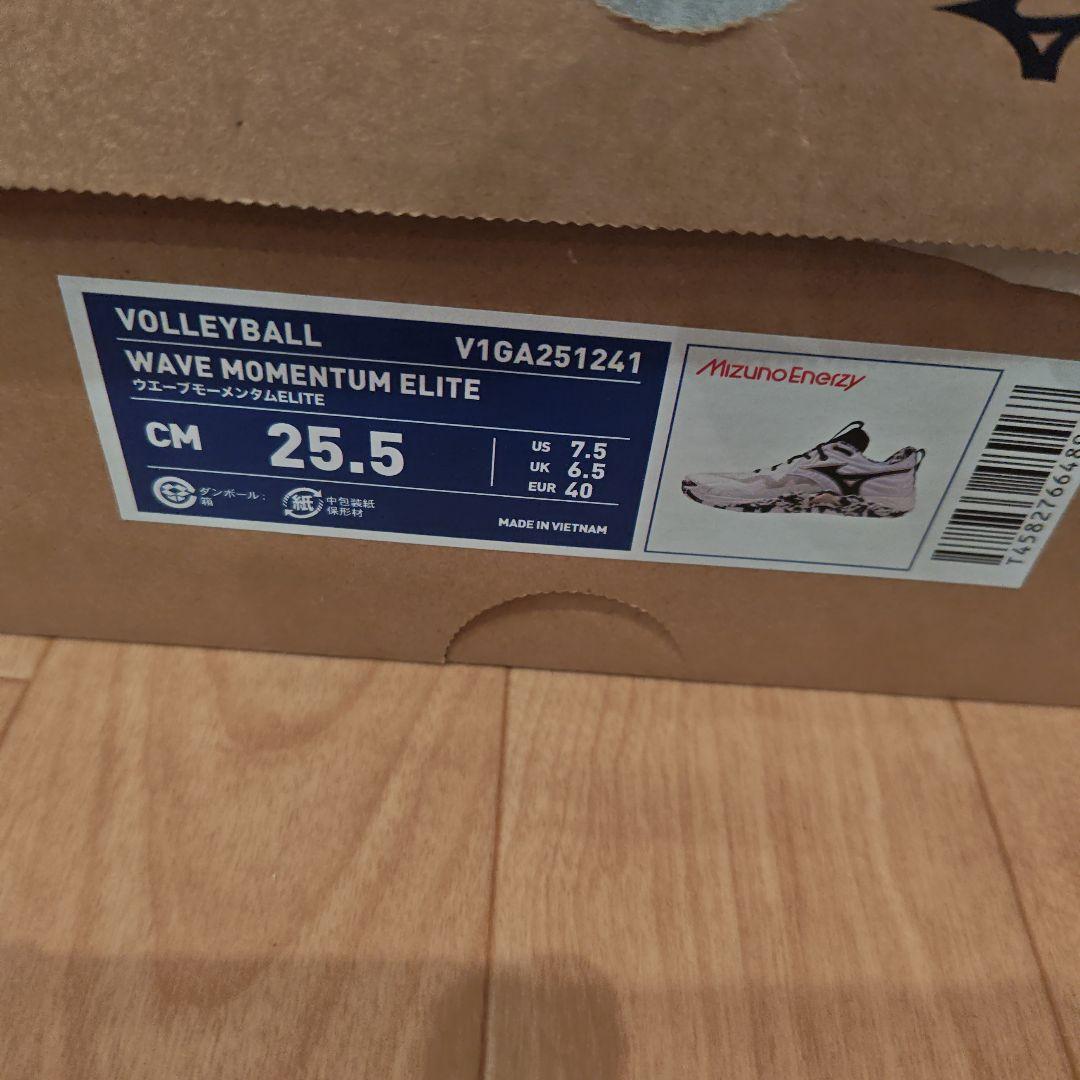 Mizuno バレーボールシューズ 新品　25.5
