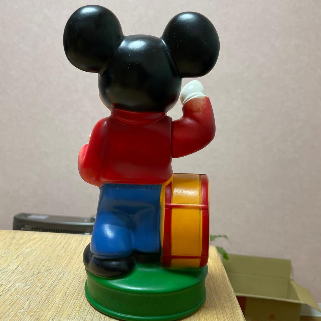 ミッキーマウス 貯金箱 1980 ヴィンテージ ディズニー ミッキー フィギュア