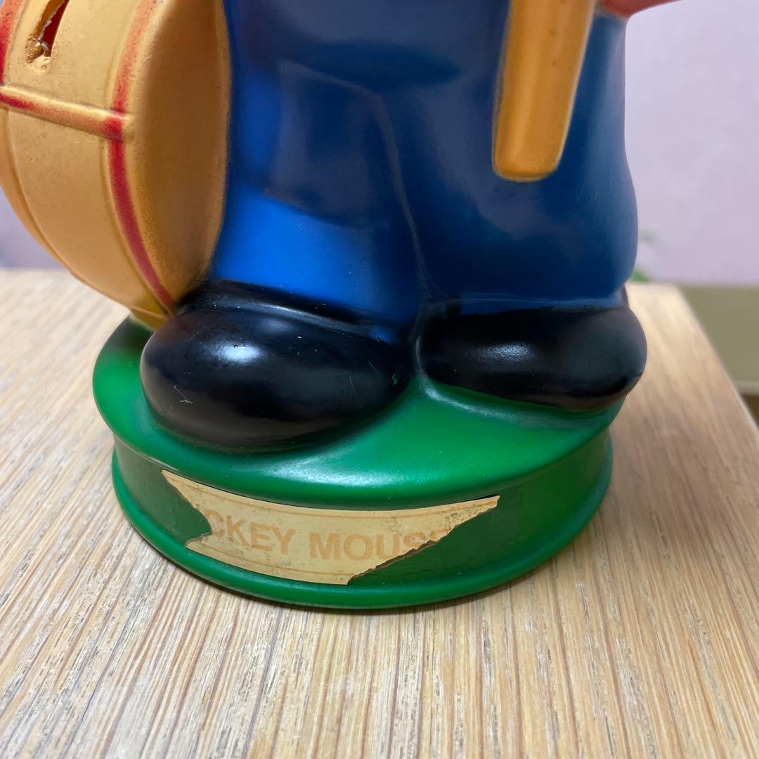 ミッキーマウス 貯金箱 1980 ヴィンテージ ディズニー ミッキー フィギュア