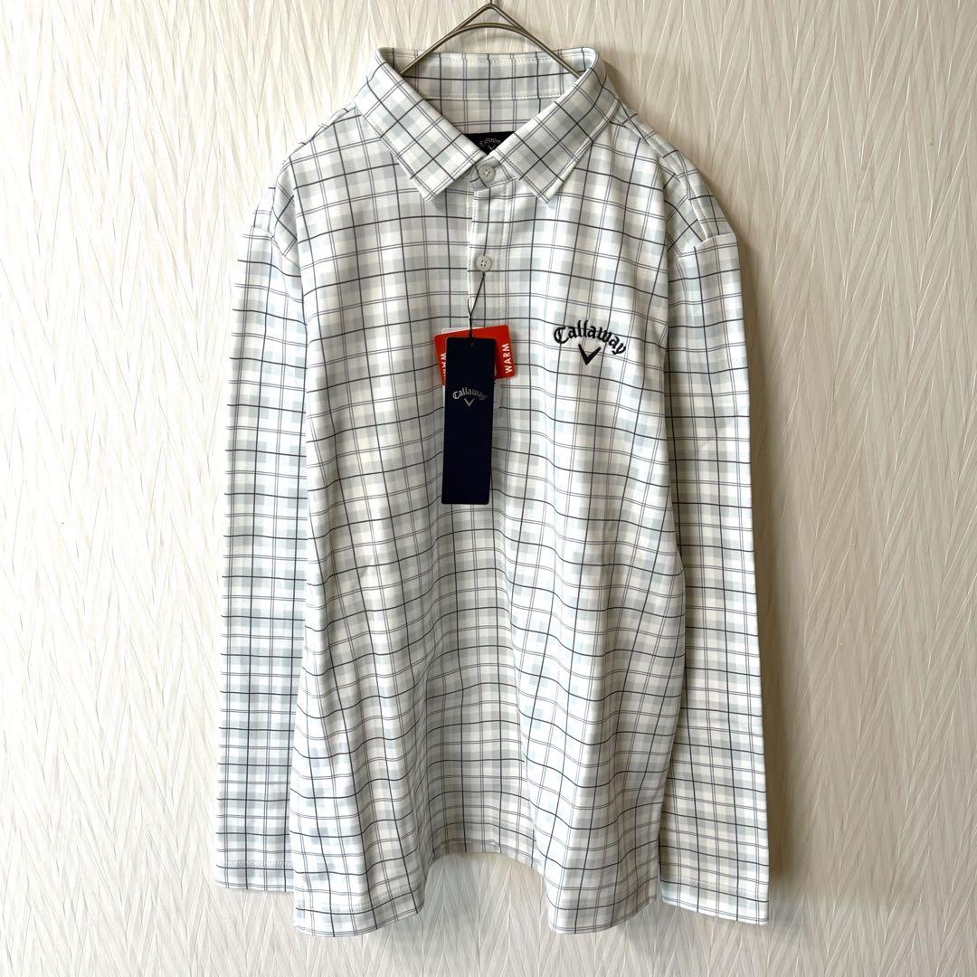 【新品未使用】キャロウェイ 長袖ポロシャツ M ゴルフウェア Callaway