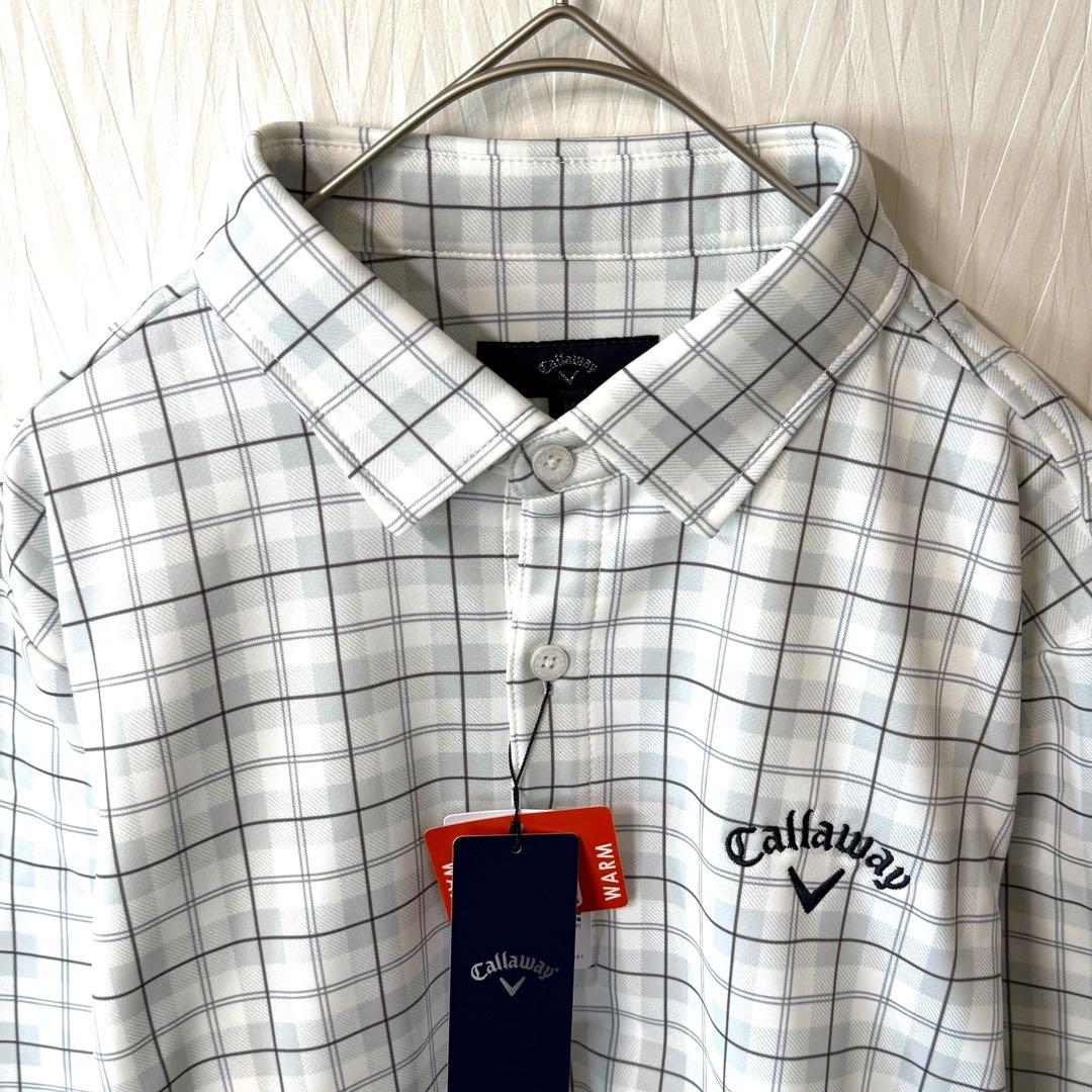 【新品未使用】キャロウェイ 長袖ポロシャツ M ゴルフウェア Callaway