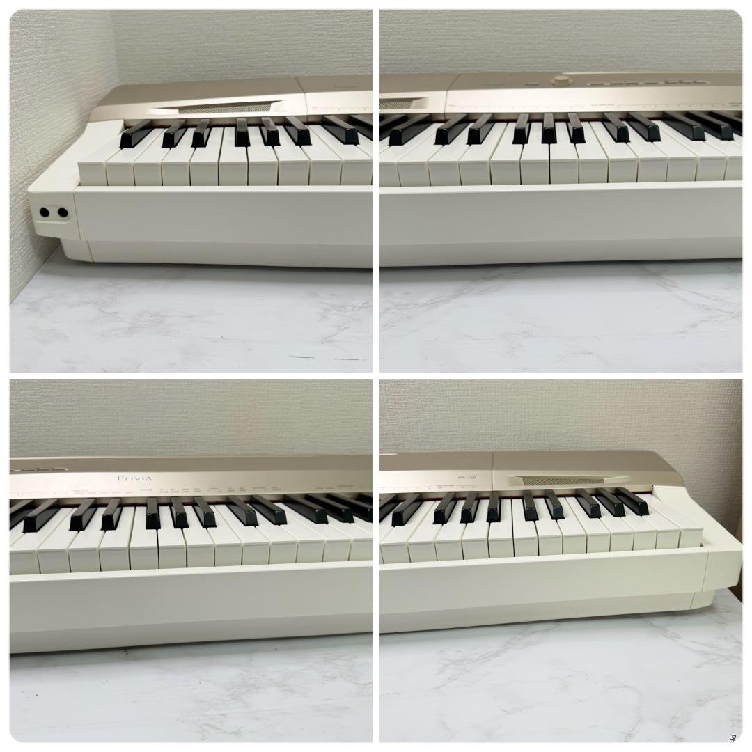 CASIO　Privia　PX-160GD　電子ピアノ　88鍵盤　動作品