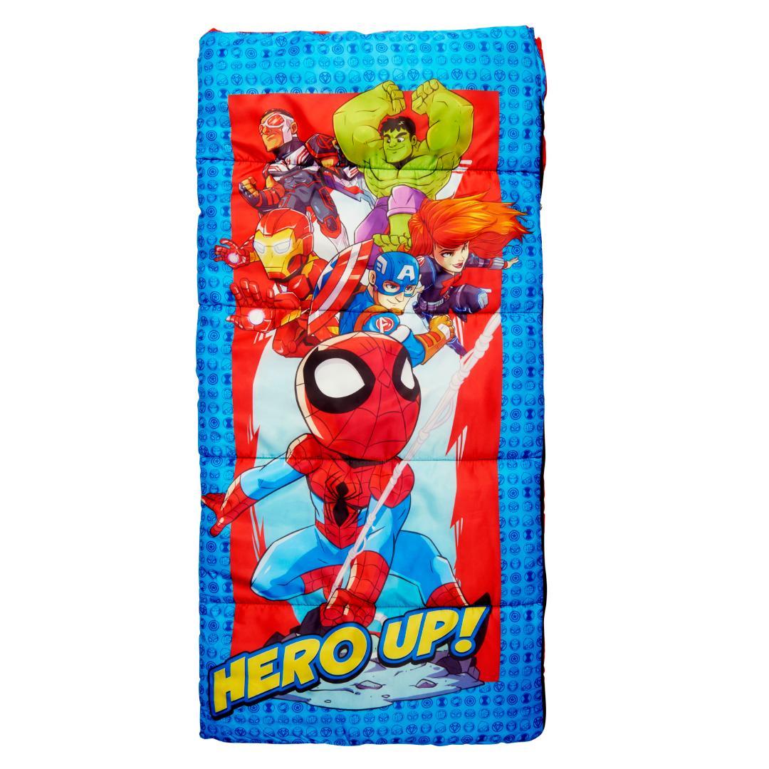 スーパーヒーロー スパイダーマン 子供用 寝袋 スリーピングバッグ USA購入