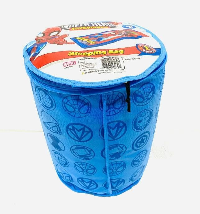 スーパーヒーロー スパイダーマン 子供用 寝袋 スリーピングバッグ USA購入
