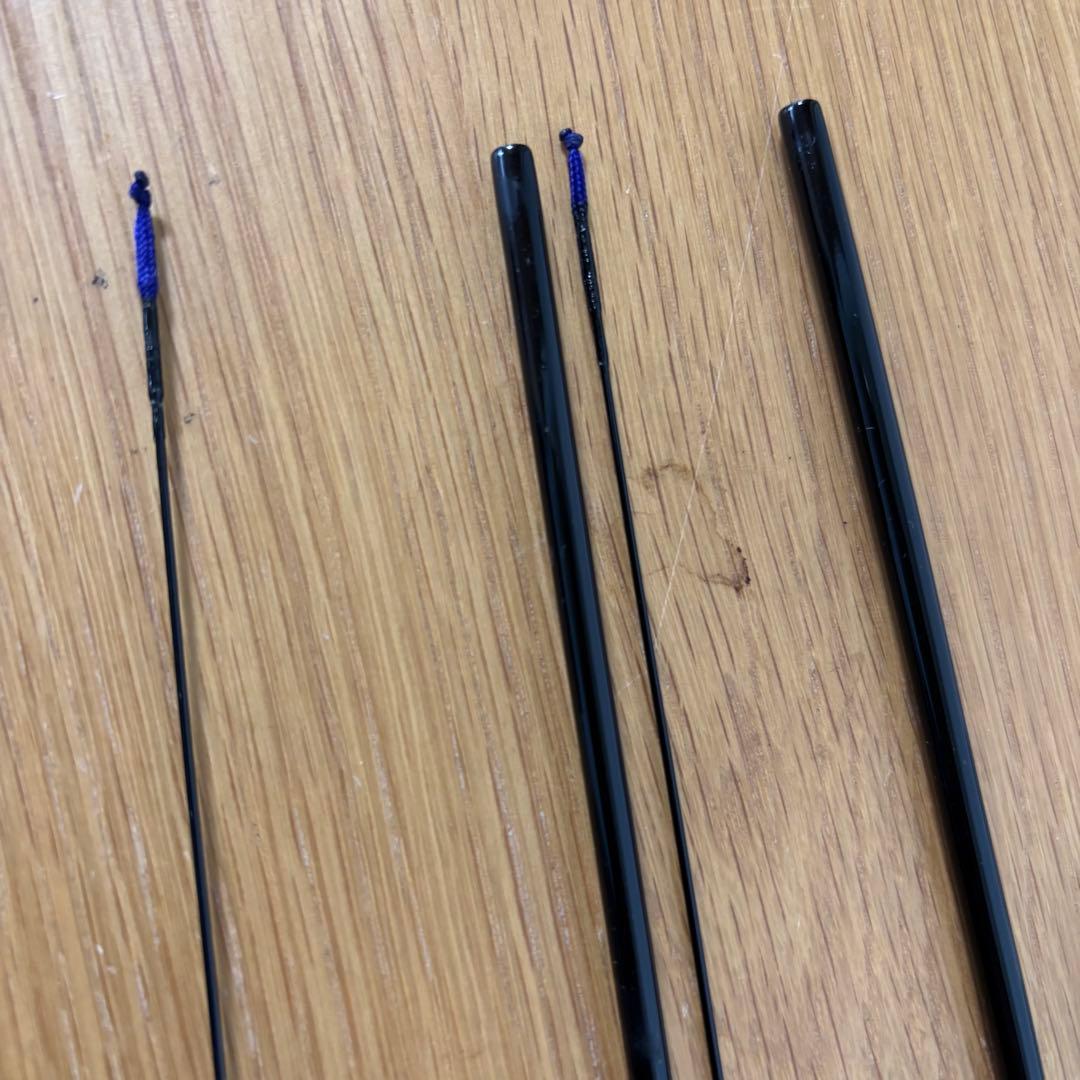 竹製 和竿 ヘラ竿　 2本穂先 口巻き ヘラブナ釣り