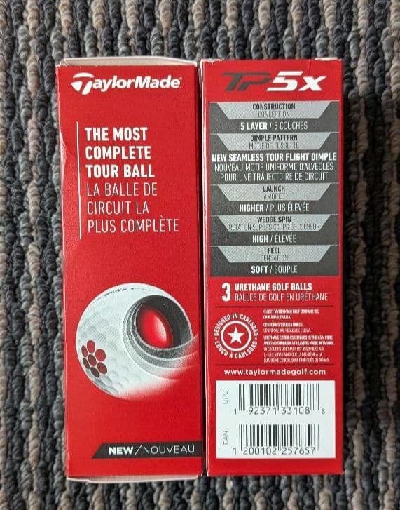 ロレックス TP5x TaylorMade ゴルフボール 12個