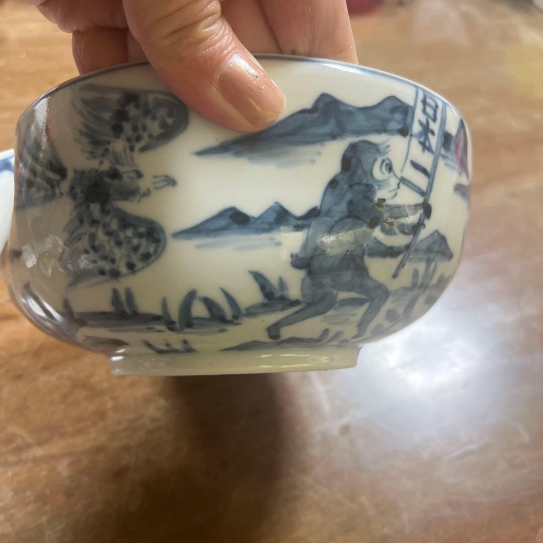 桃太郎の茶碗
