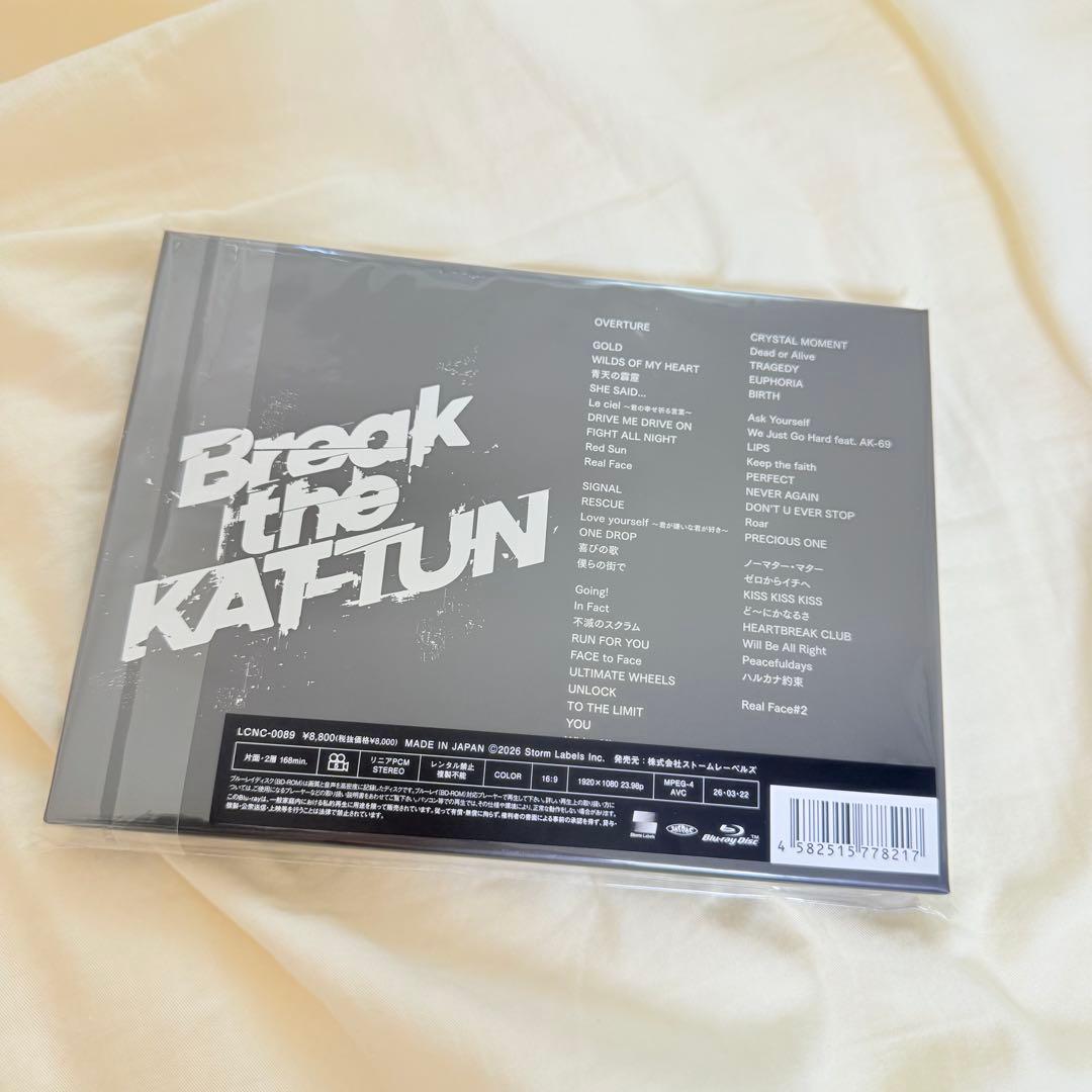 【新品未開封】Break the KAT-TUN Blu-ray