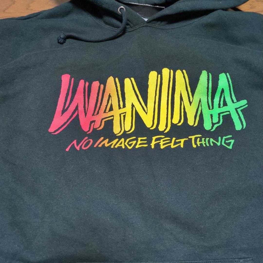 WANIMA XL パーカー NO IMAGE FELT THING