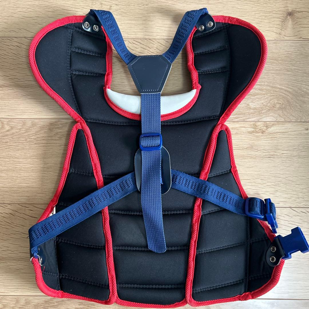 ZETT 少年軟式　キャッチャー防具セット　収納バック　ヘルメット付