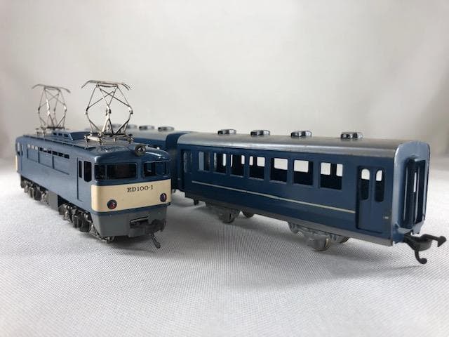 【カツミ ED100-1】 電気機関車 客車セット HOゲージ e41y110