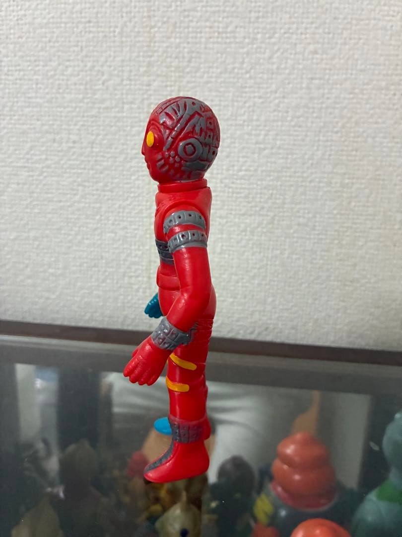 当時物　無版権パチ　ソフビ　キカイダー