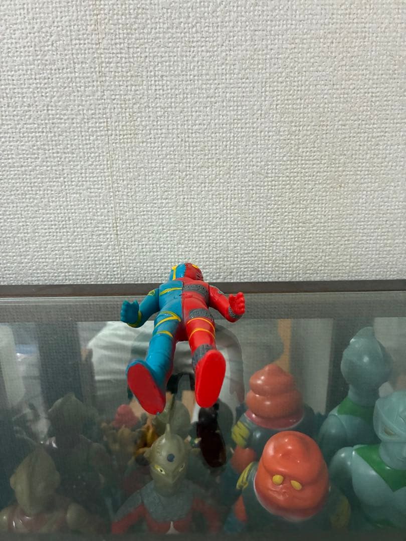 当時物　無版権パチ　ソフビ　キカイダー