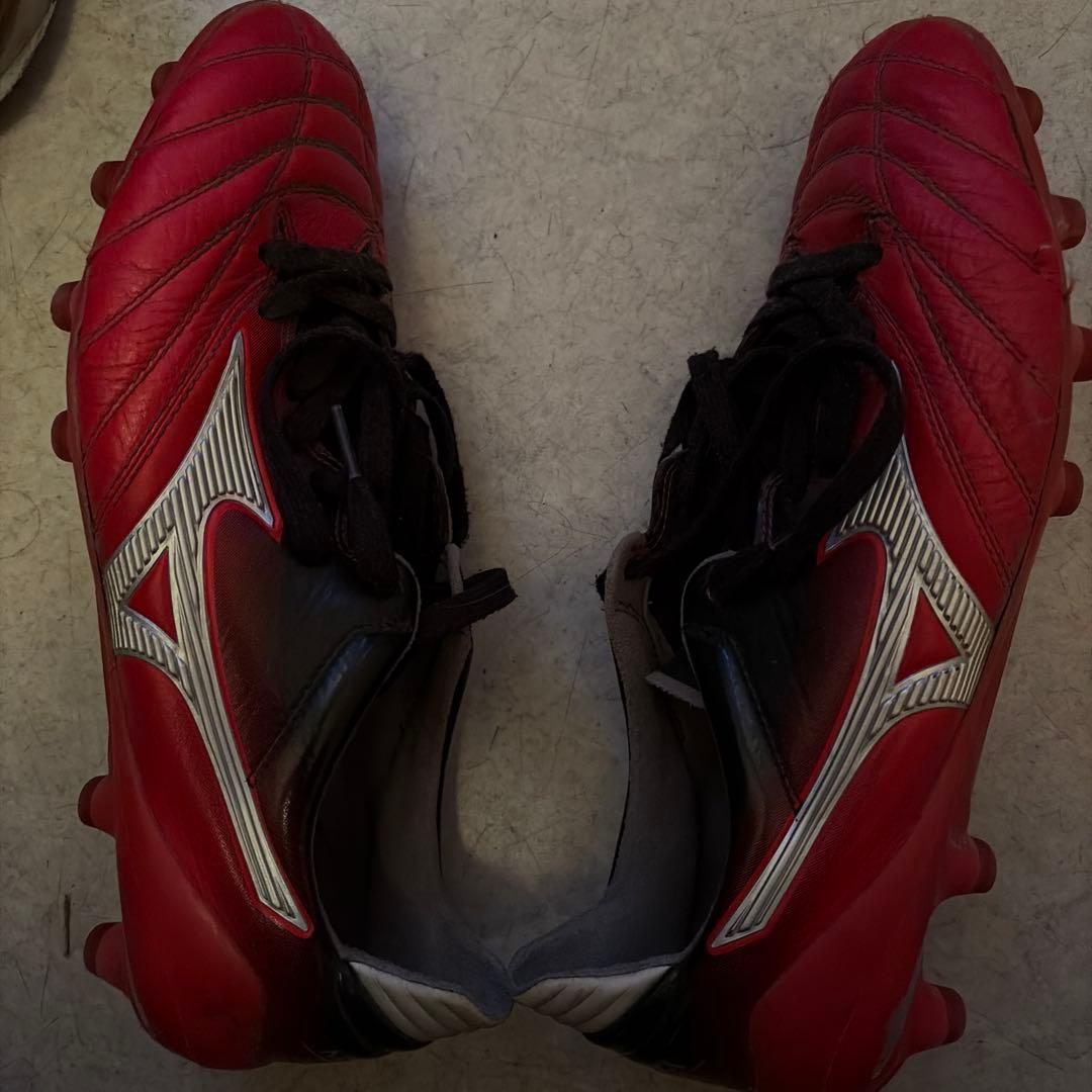 Mizuno サッカーシューズ スパイク レッド