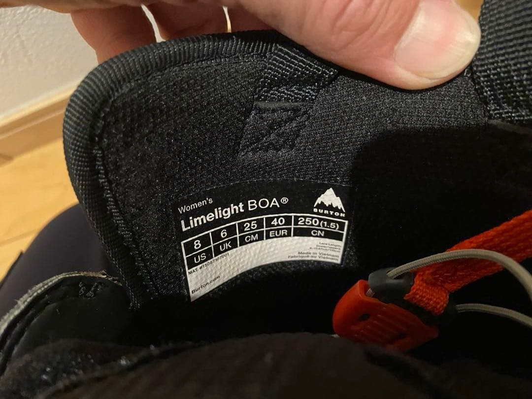 Burton Limelight BOA （ダブルBOA） 25㎝