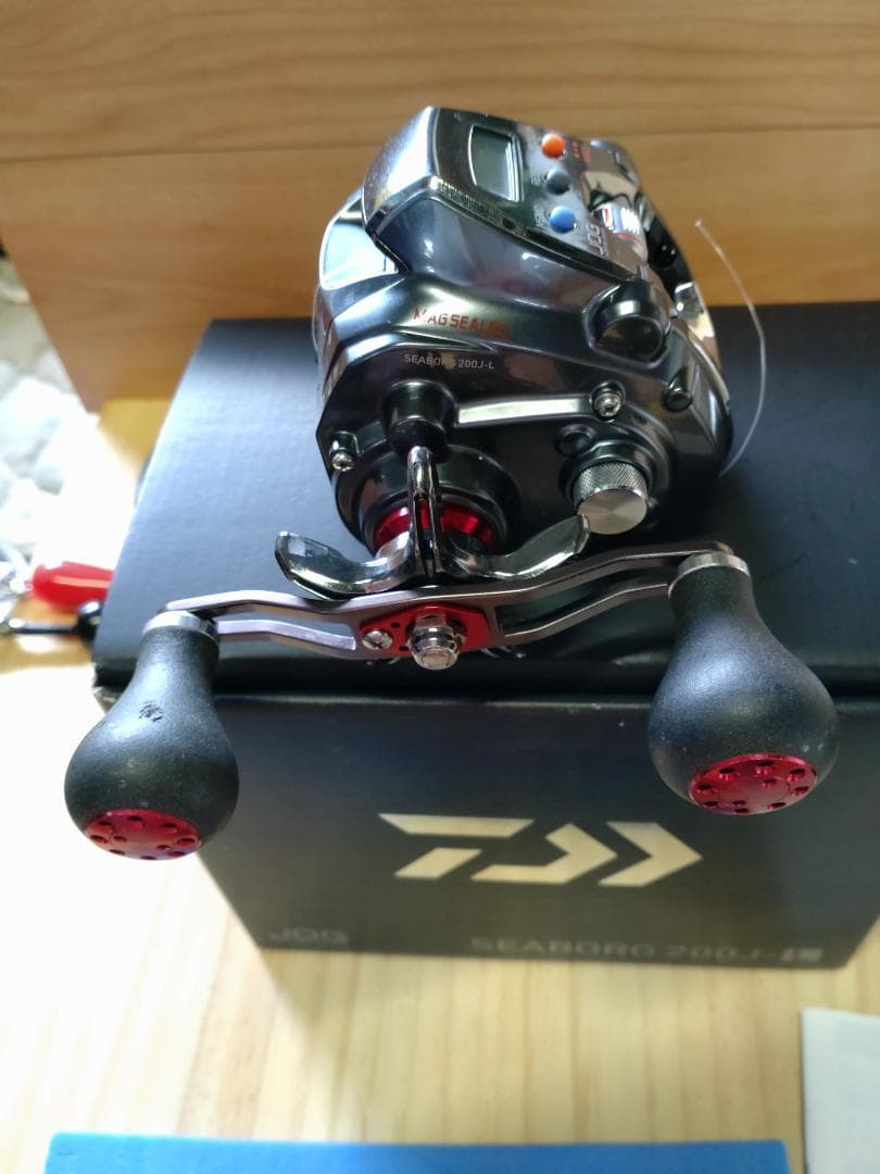 DAIWA シーボーグ２００JL　本体とは別に2号１００メートル巻き付き