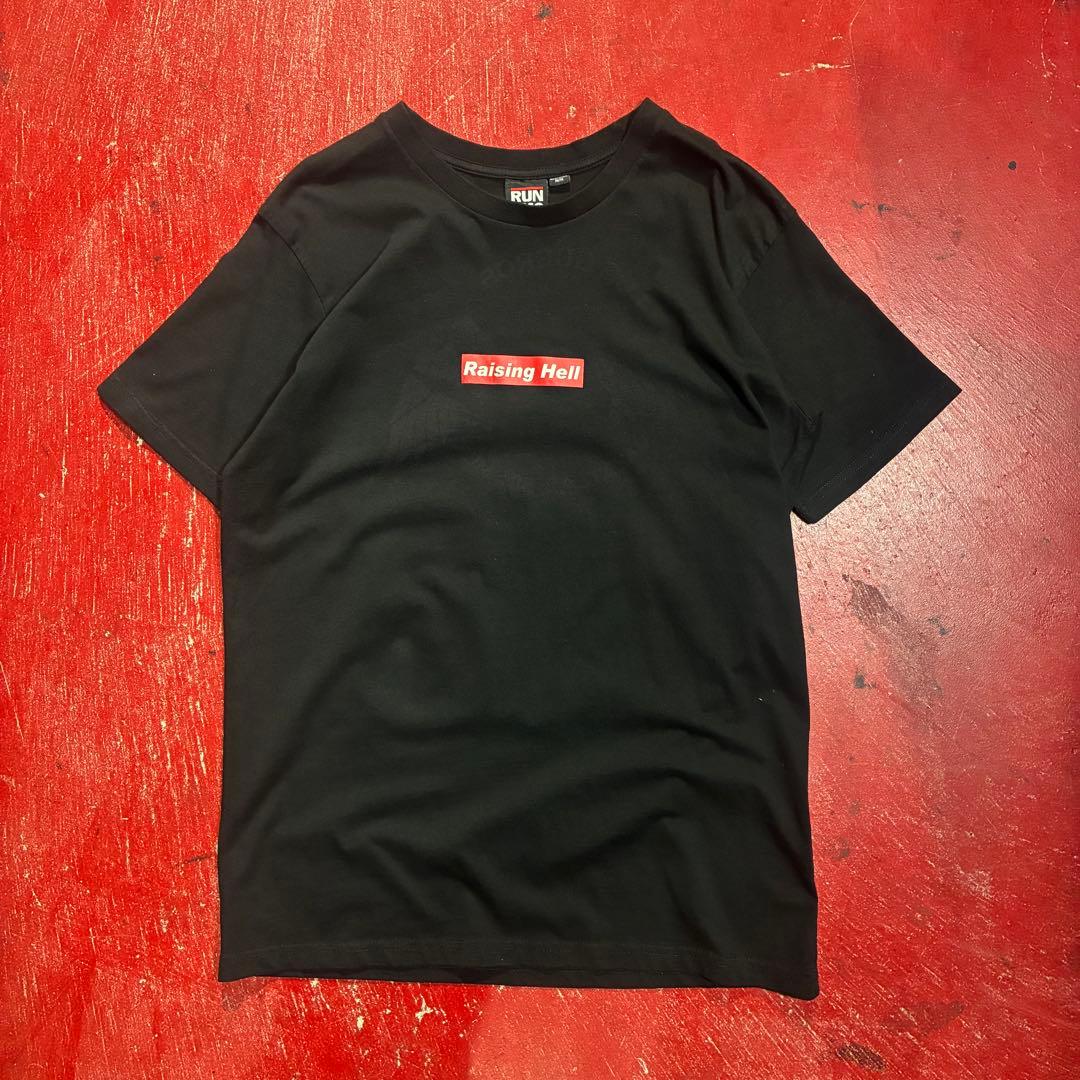 RUN DMC Raising Hell Black Tee　ラップTシャツ