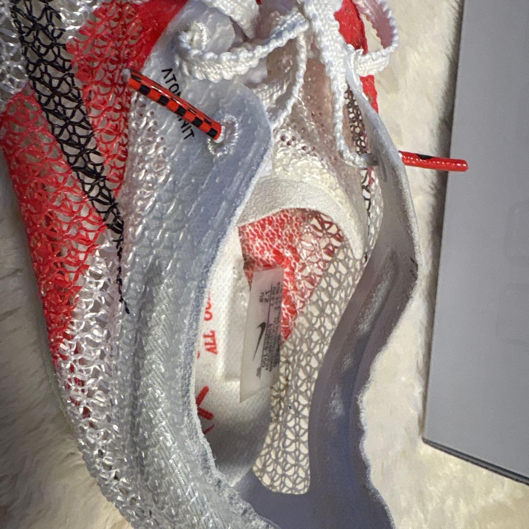 Nike スパイクシューズ ホワイト/レッド　25.5cm