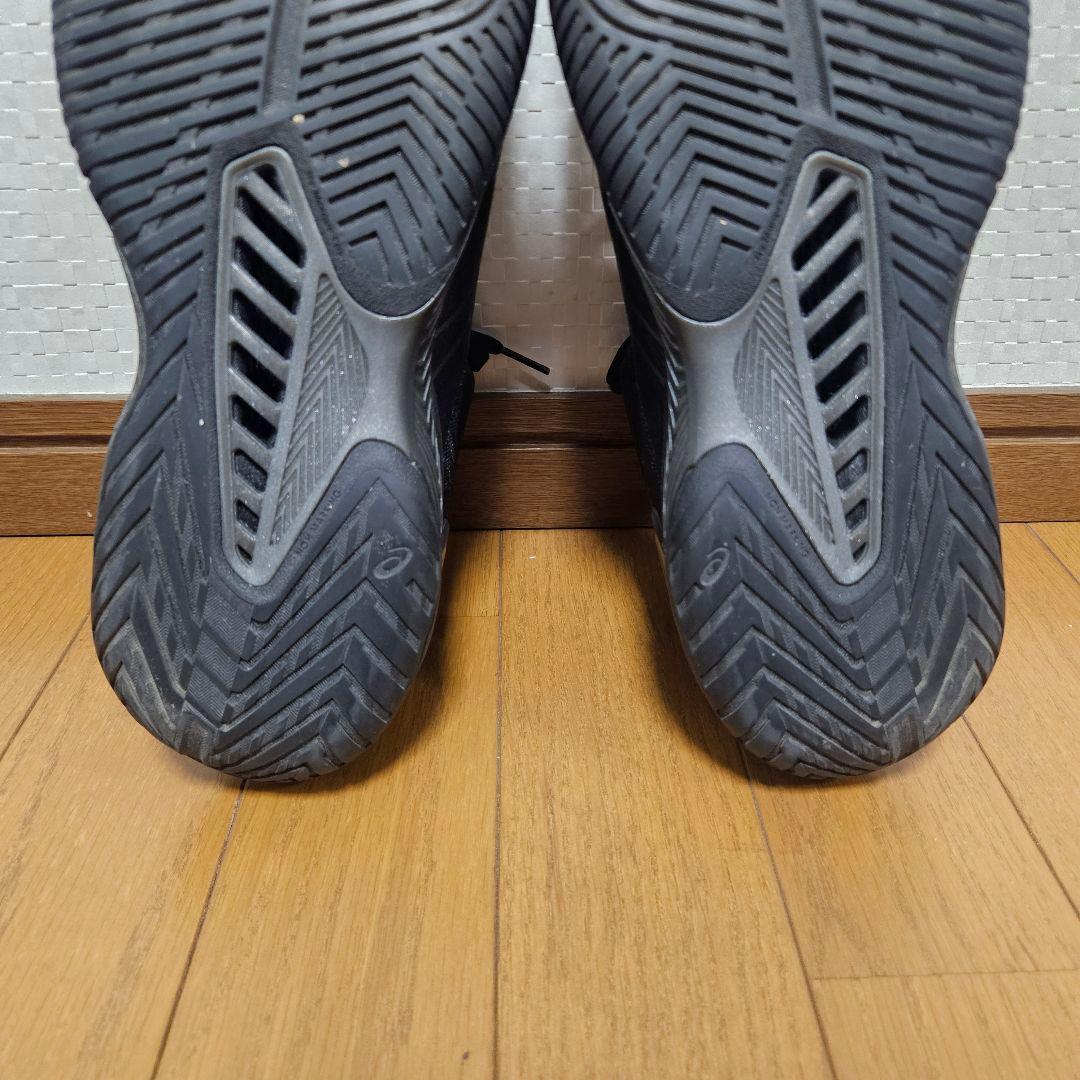 極美品☆ ASICS GELBURST 27 バスケットボールシューズ 黒