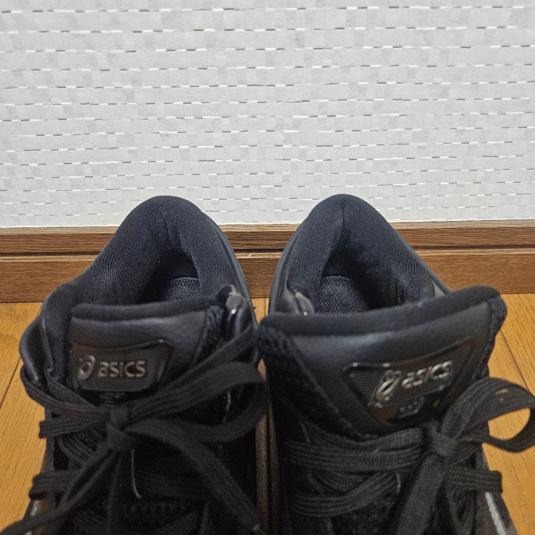 極美品☆ ASICS GELBURST 27 バスケットボールシューズ 黒
