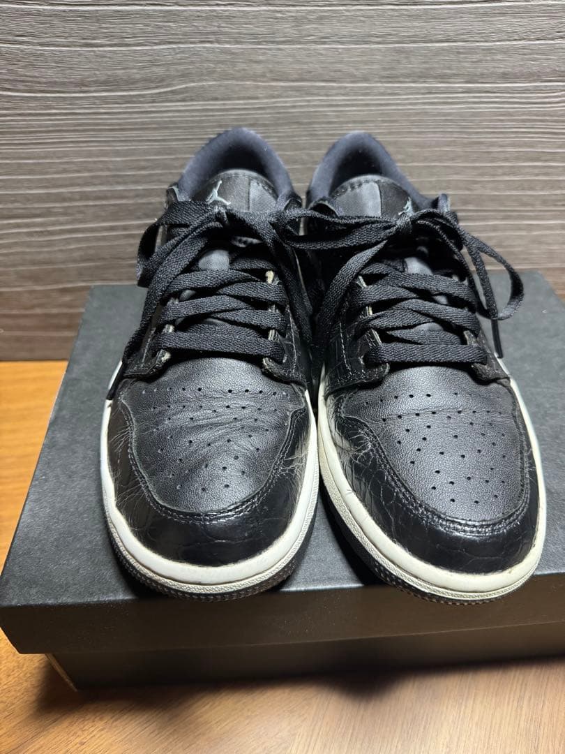 Nike AIR JORDAN 1 LOW GOLF クロコダイル　25.5cm