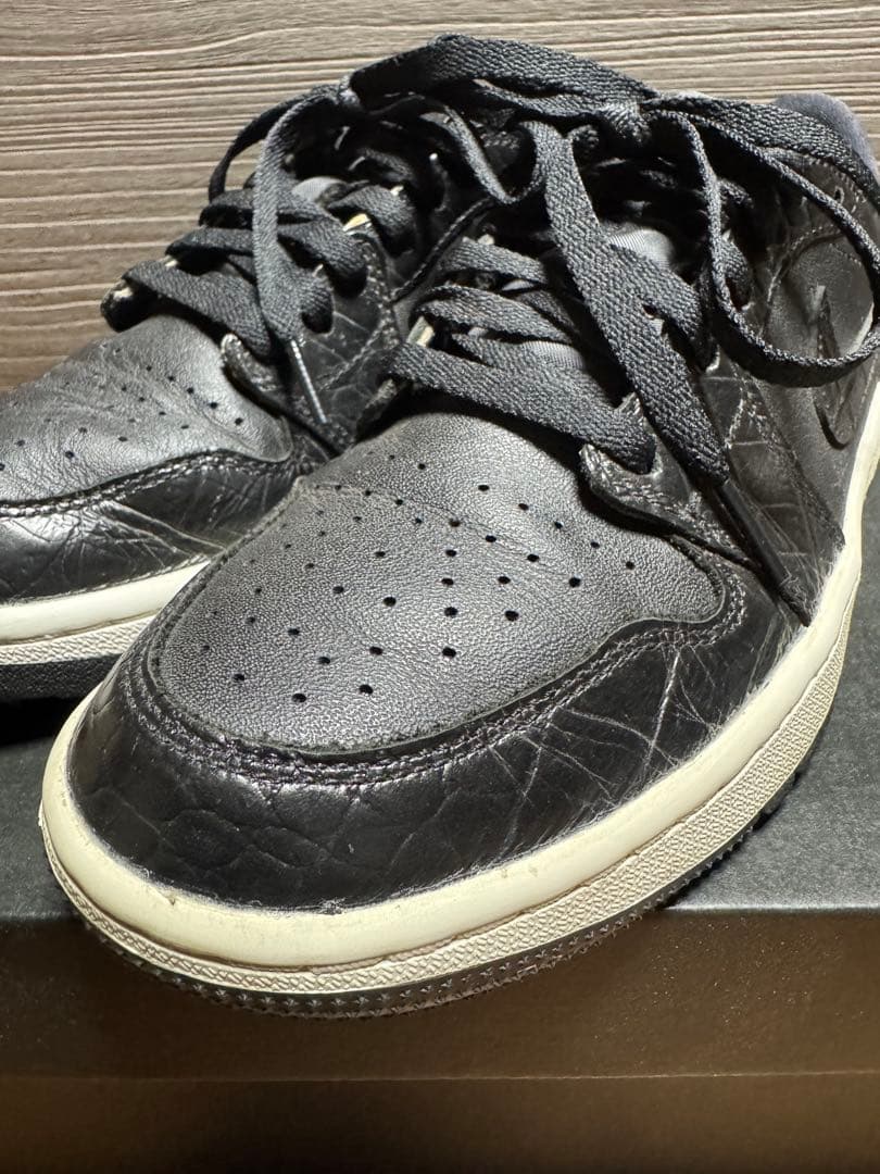 Nike AIR JORDAN 1 LOW GOLF クロコダイル　25.5cm