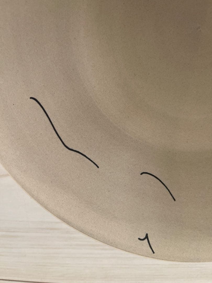 吉田直嗣 × 吉田薫　皿　約26.5cm