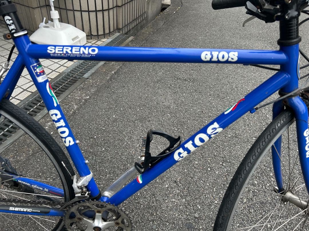 GIOS 700cc フレームクロモリ フレームサイズ51cm 外装16段変速