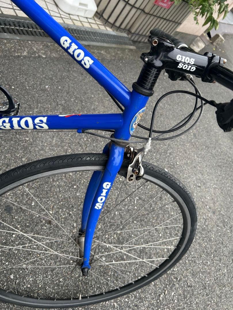 GIOS 700cc フレームクロモリ フレームサイズ51cm 外装16段変速