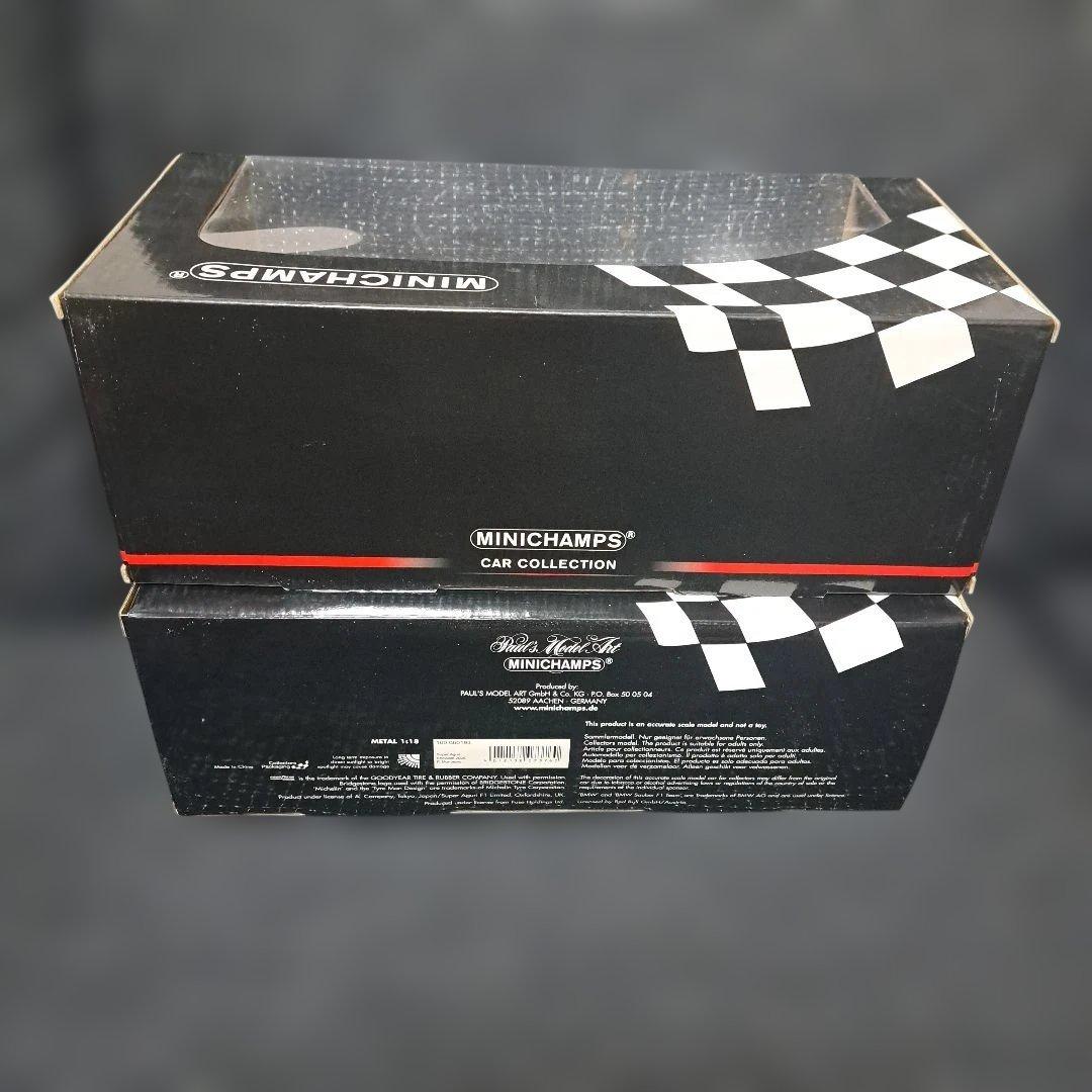 MINICHAMPS F1ミニカー Honda & Red Bull 1:18