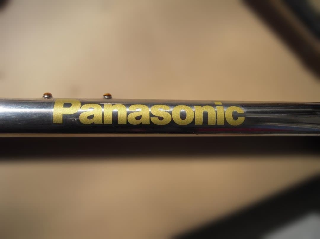 Panasonic ロードバイクフレーム　ハンドメイド　フルチタン