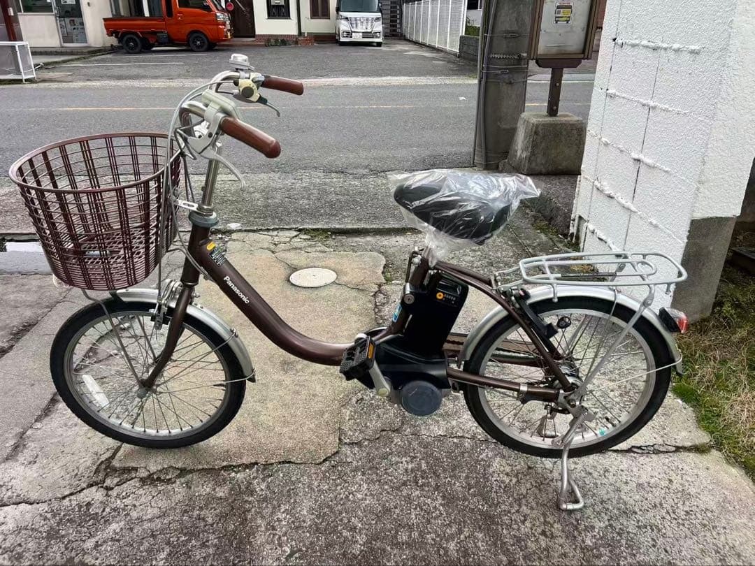 613 Panasonic 電動アシスト自転車 20インチ 8AH 整備済