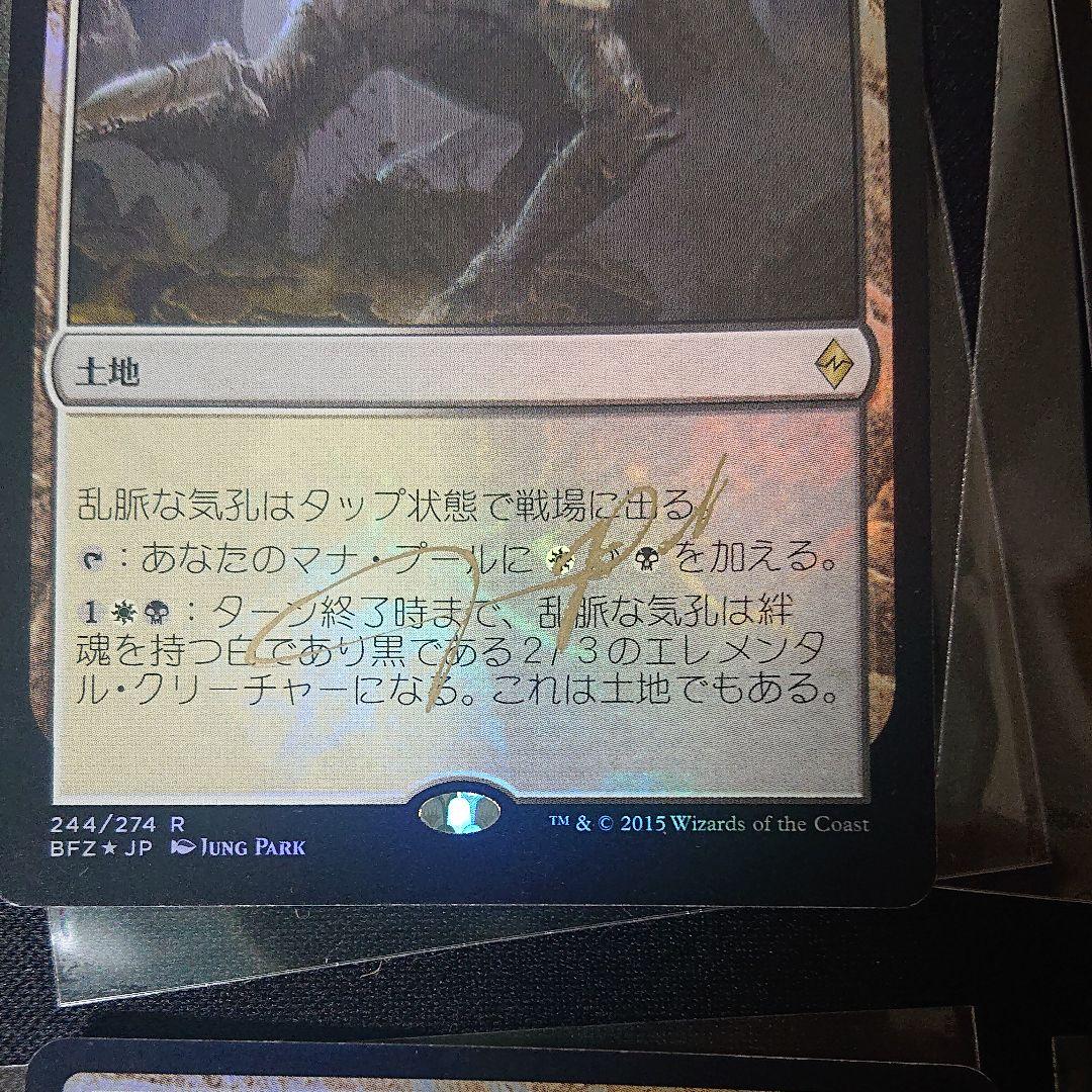 MTG 日本語 foil 乱脈な気孔 サインド？ 4枚