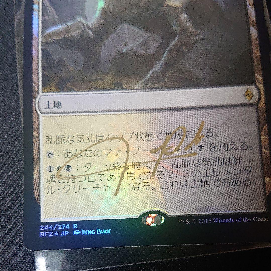 MTG 日本語 foil 乱脈な気孔 サインド？ 4枚
