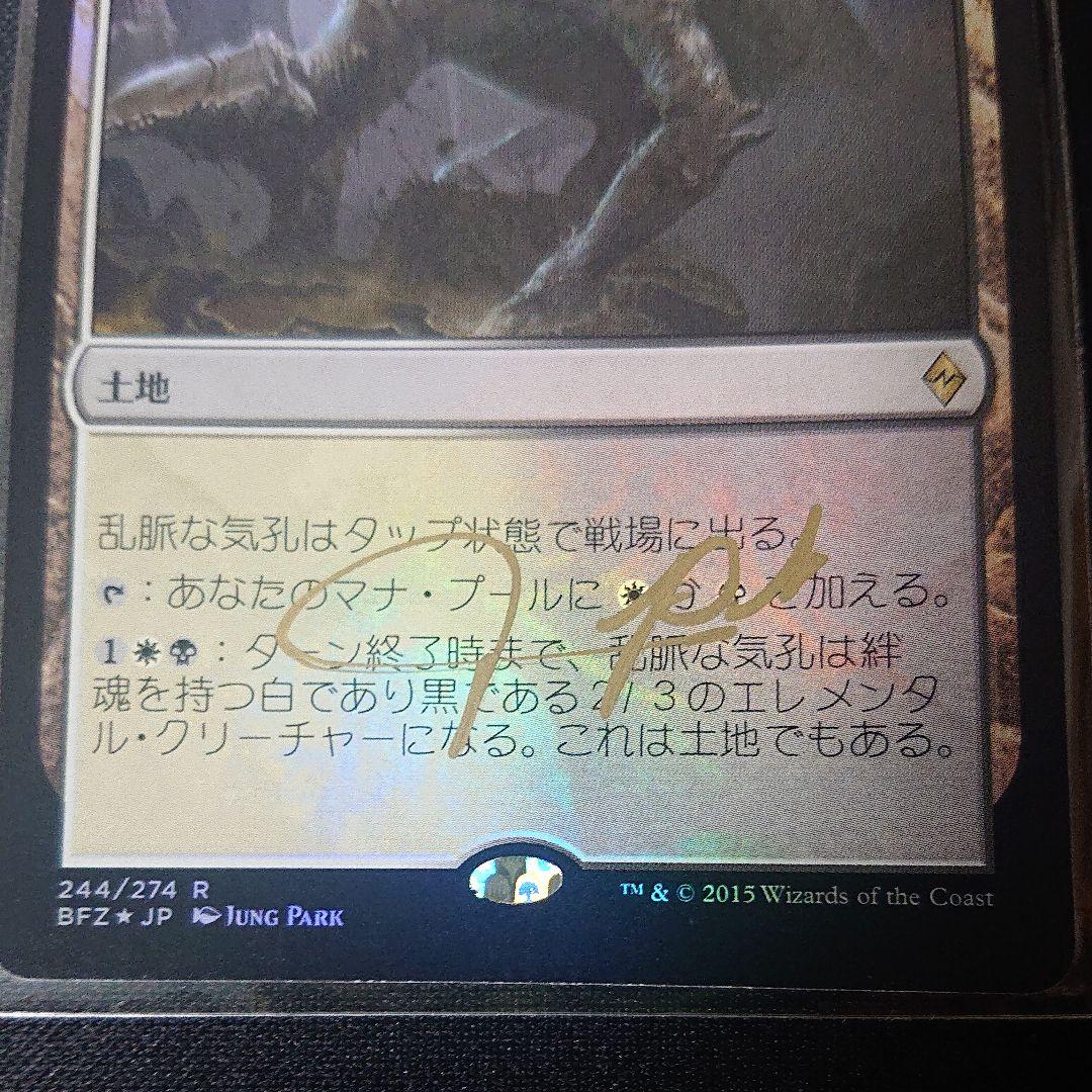 MTG 日本語 foil 乱脈な気孔 サインド？ 4枚