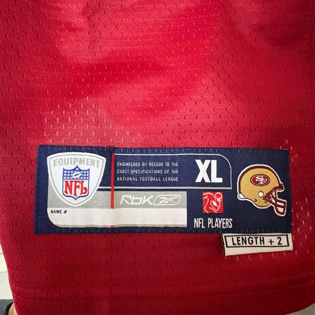 NFL サンフランシスコ49ers ユニ #21 XL オーバーサイズ 赤