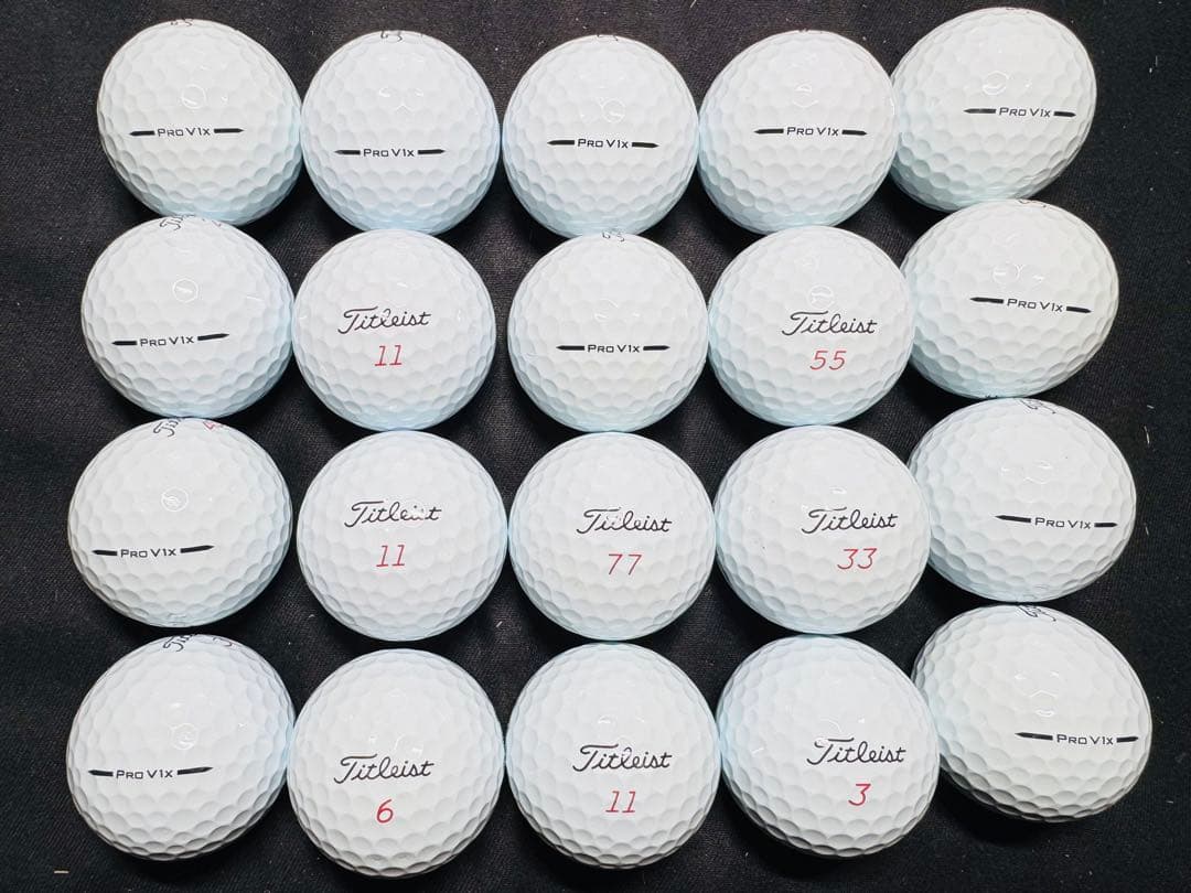 最新 タイトリストPRO V1X 2025年モデル 20個