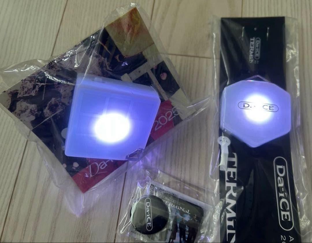 ペンライト 缶バッジセット売り　Da-iCE