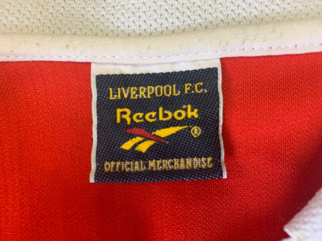 レア 稀少 リバプールユニホーム Reebok 正規品 襟付き 大人 ビンテージ