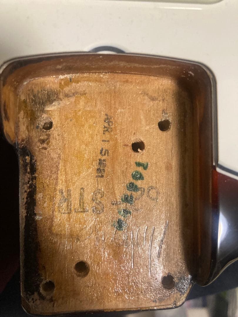 Fender コンポーネントギター　Japan Aスタンプネック+USAボディ?
