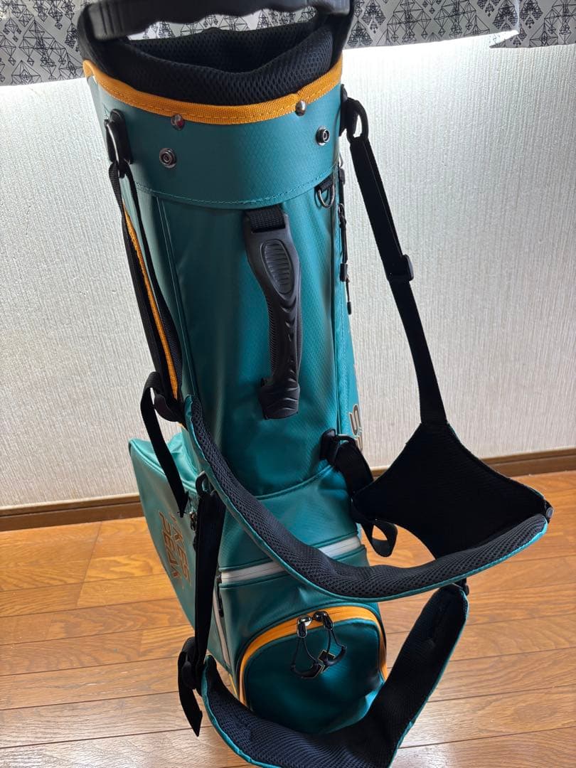 新品未使用品‼️ PIKES PEAK ゴルフバッグ ターコイズ