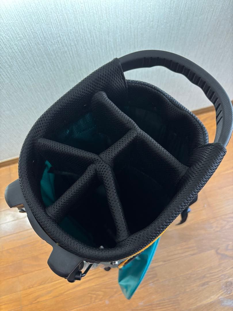 新品未使用品‼️ PIKES PEAK ゴルフバッグ ターコイズ