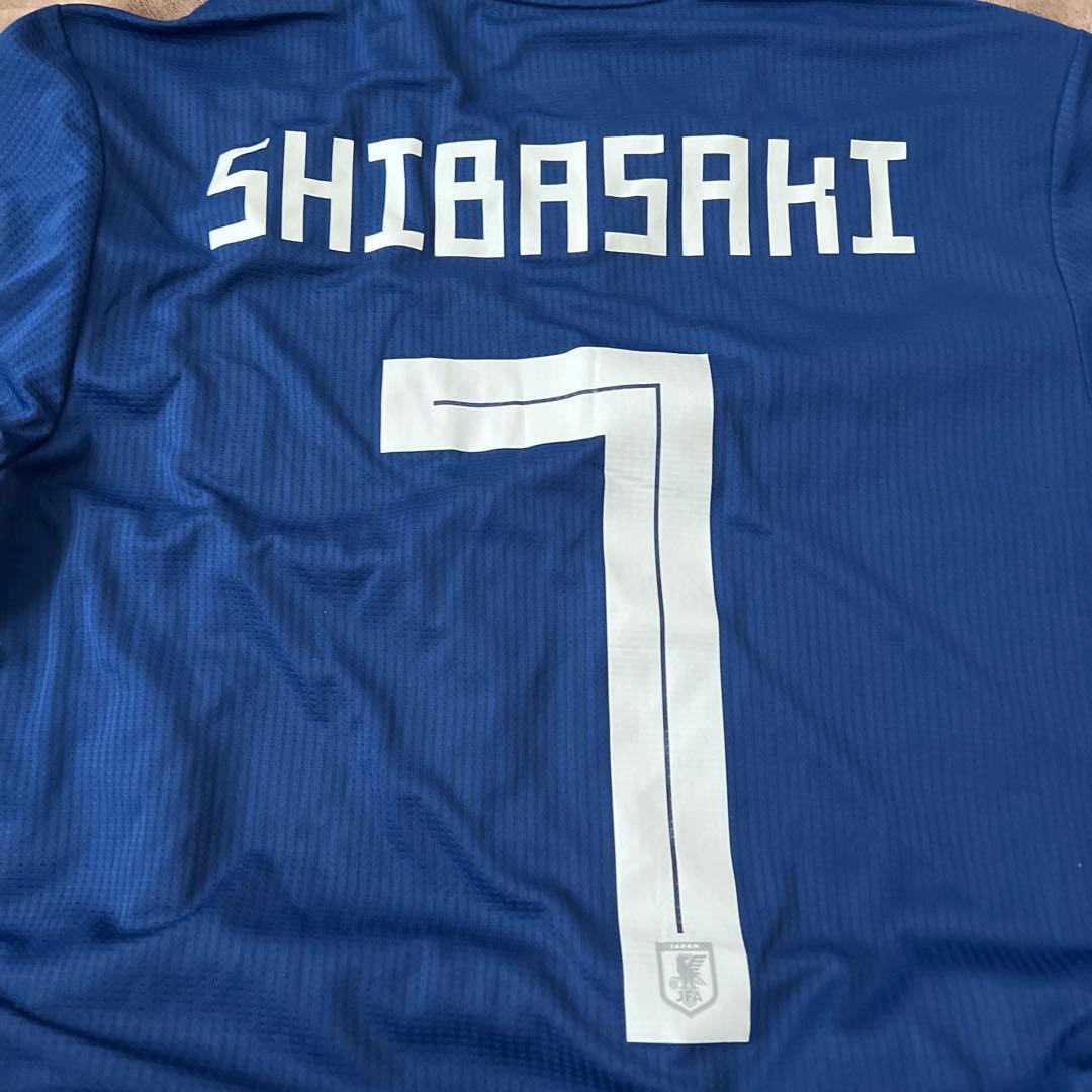 サッカー日本代表　ユニホーム　#柴崎岳
