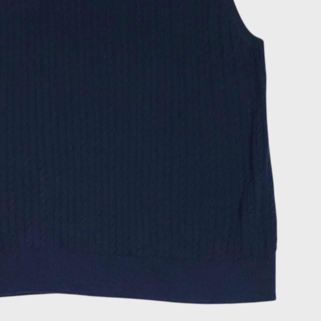 RALPH LAUREN　POLO GOLF　ケーブルニットベスト　アルパカ混