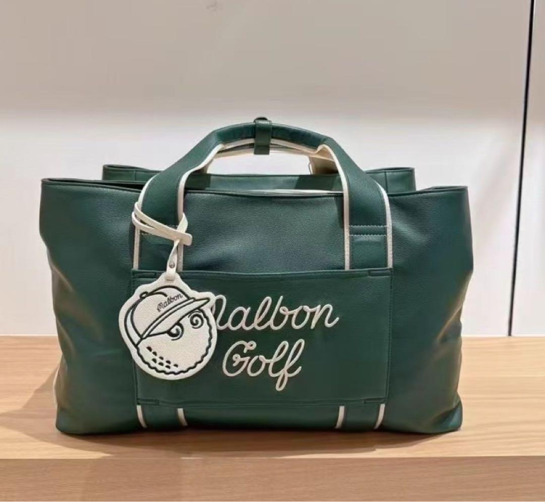Malbon 大容量ゴルフバッグ 防水仕様 旅行OK 2WAY手提げ＆斜め掛け⭐