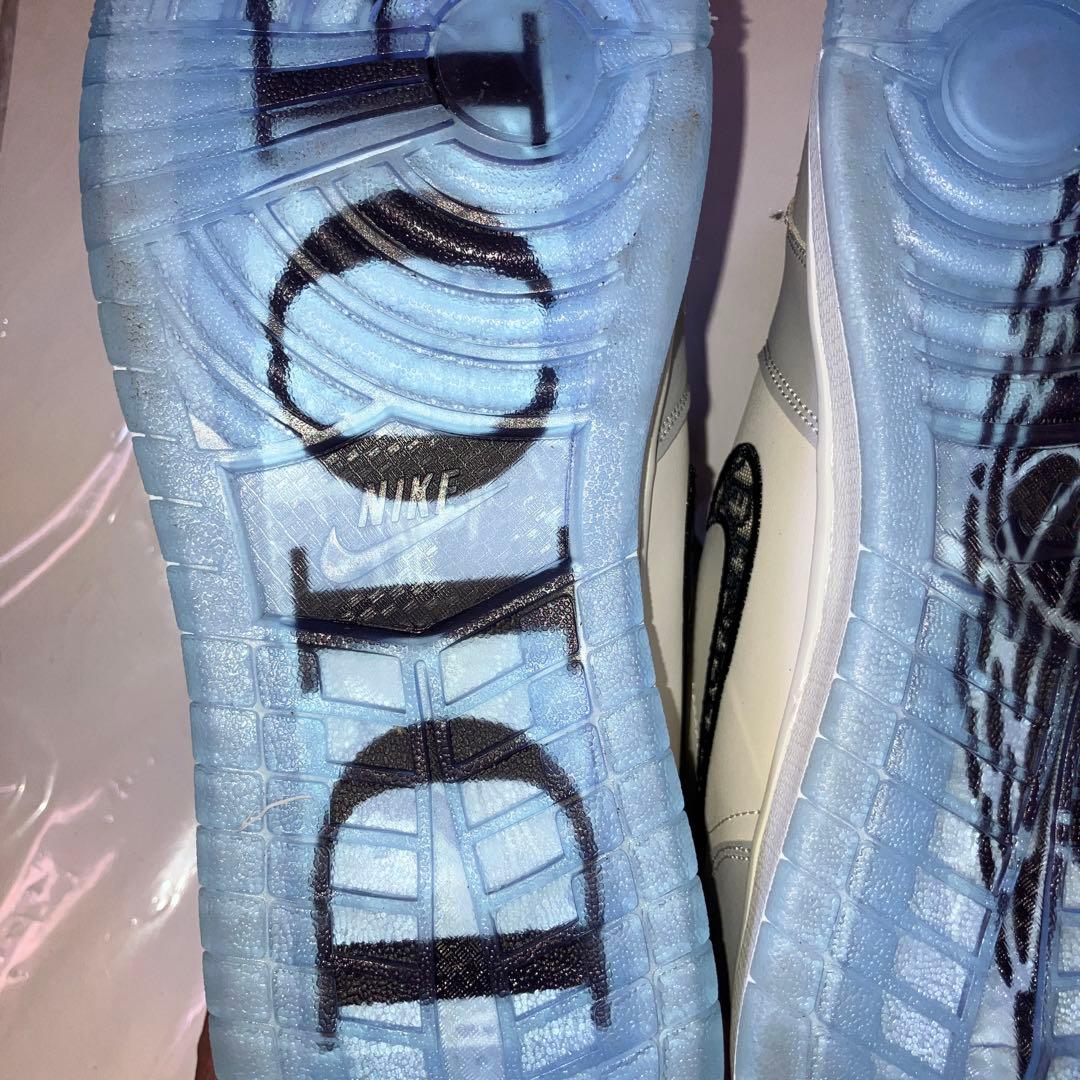 Dior Air Jordan ホワイト/グレー 日曜日売り切り　在庫処分市