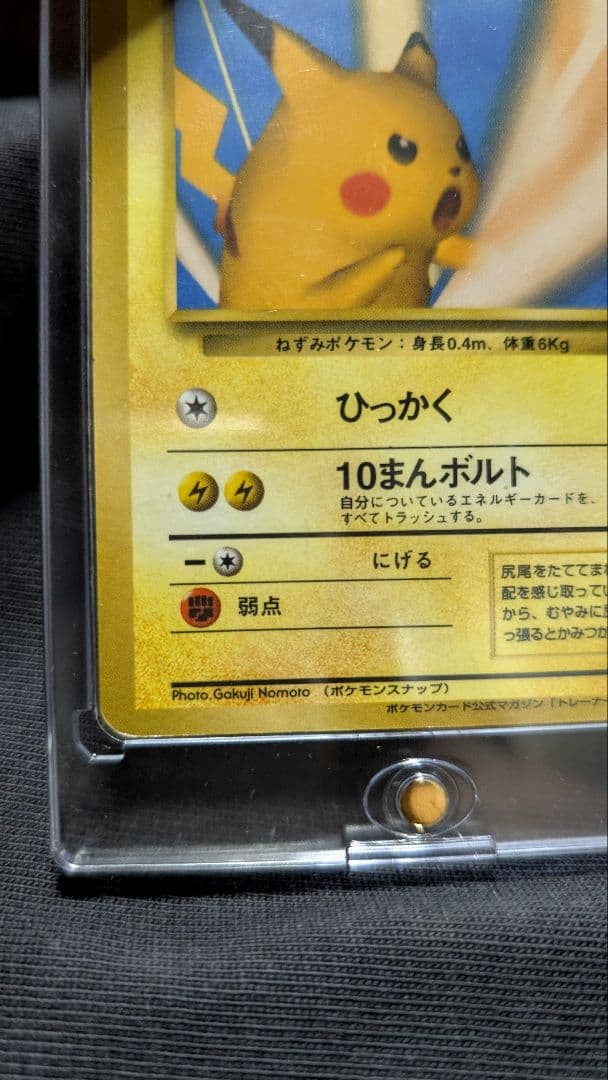 ピカチュウ 超希少 旧裏「ポケモンカードトレーナーズVol.1」 PROMO
