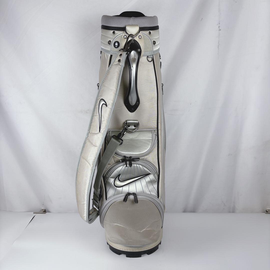 ナイキゴルフ NIKE GOLF キャディバッグ ゴルフバッグ 6分割 シルバー