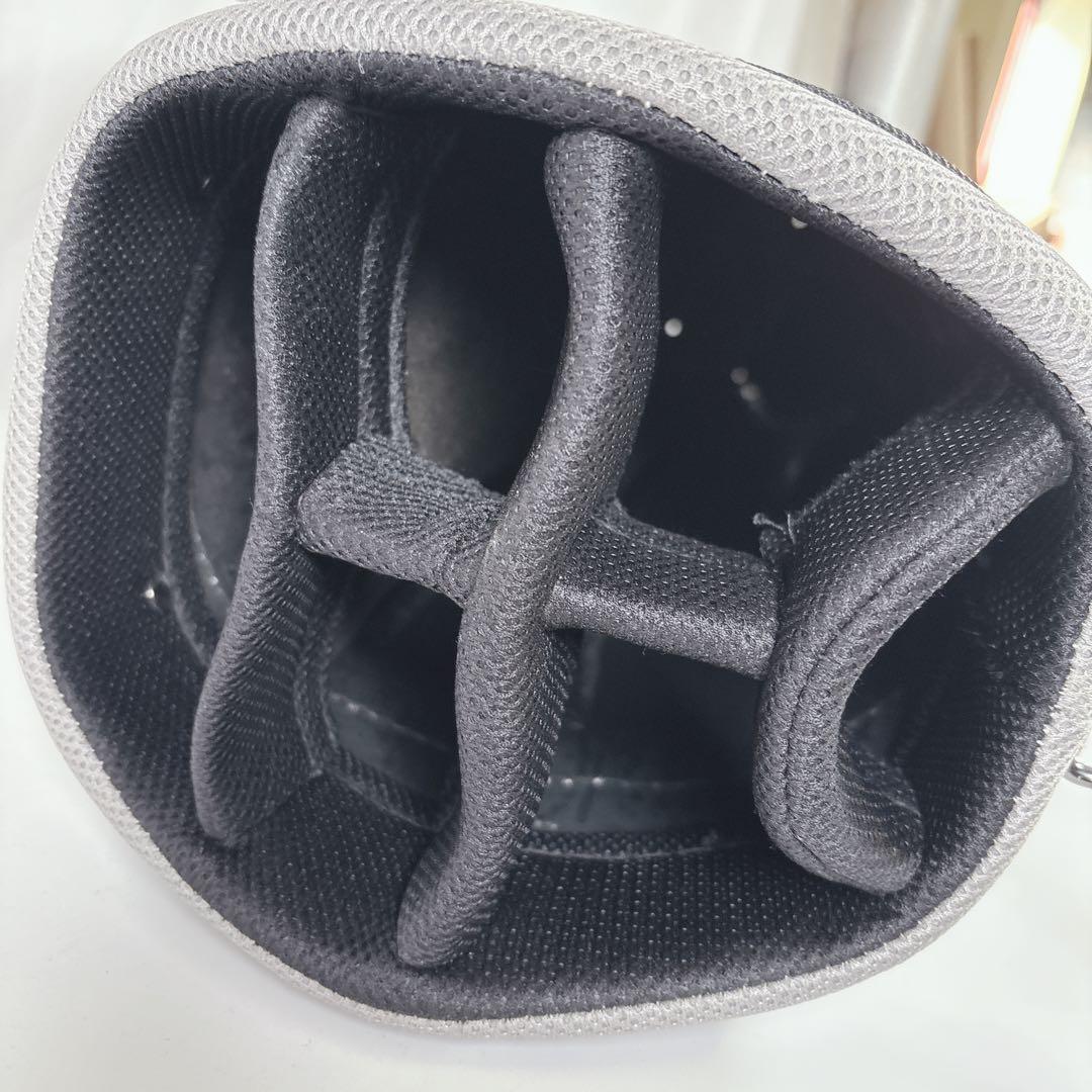 ナイキゴルフ NIKE GOLF キャディバッグ ゴルフバッグ 6分割 シルバー